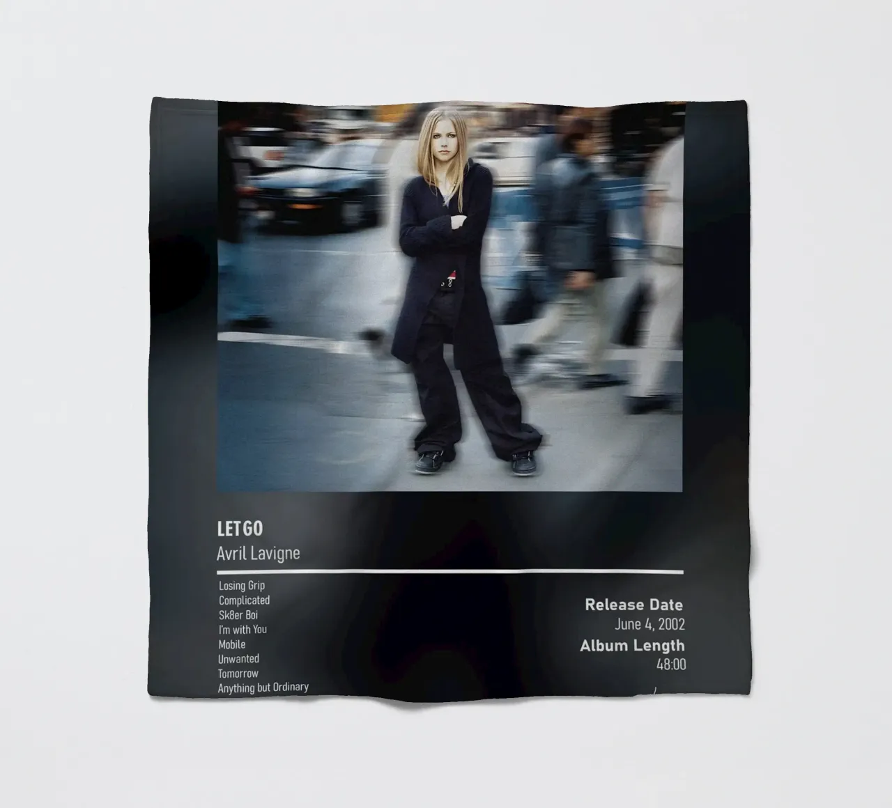 Let Go (2002) của Avril Lavigne coperta in pile da DGUnder