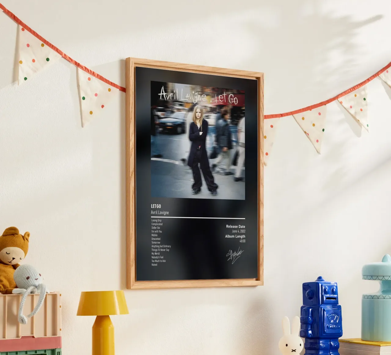 Let Go (2002) của Avril Lavigne plexiglass da DGUnder