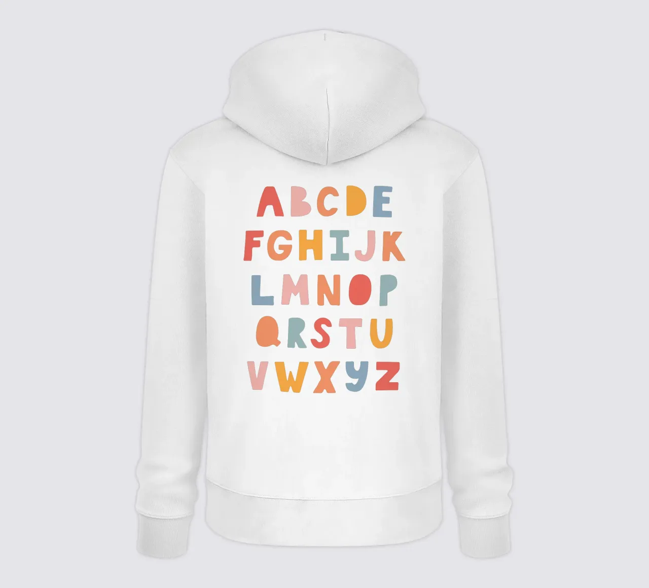 Solid Letters felpa con cappuccio da Kartenliebe