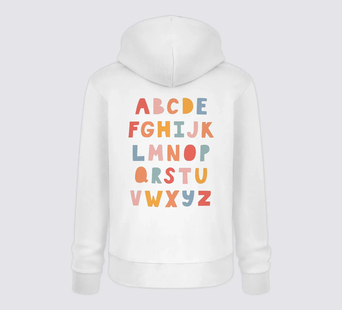 Solid Letters Hoodie von Kartenliebe