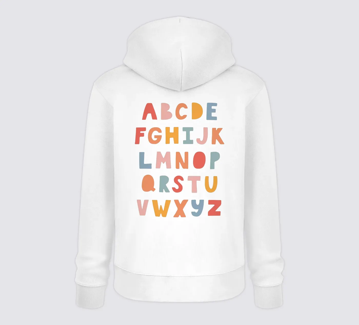 Solid Letters Hoodie von Kartenliebe