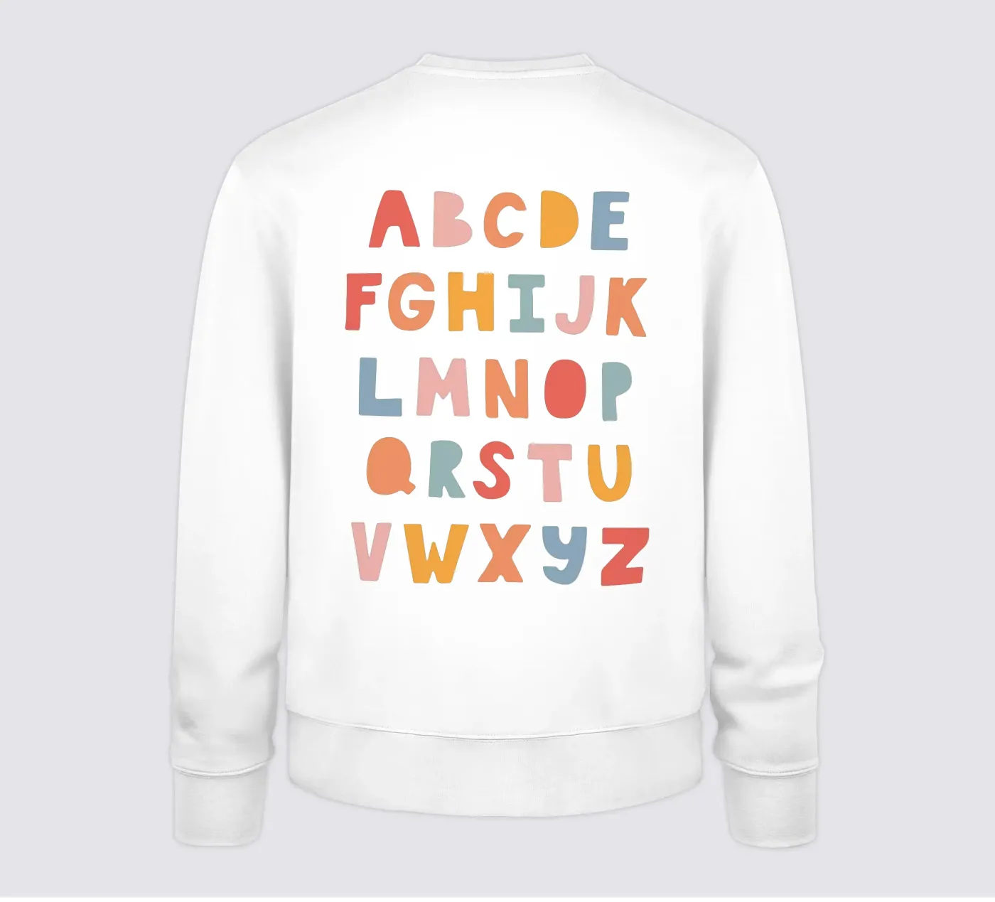Solid Letters sweatshirt van Kartenliebe