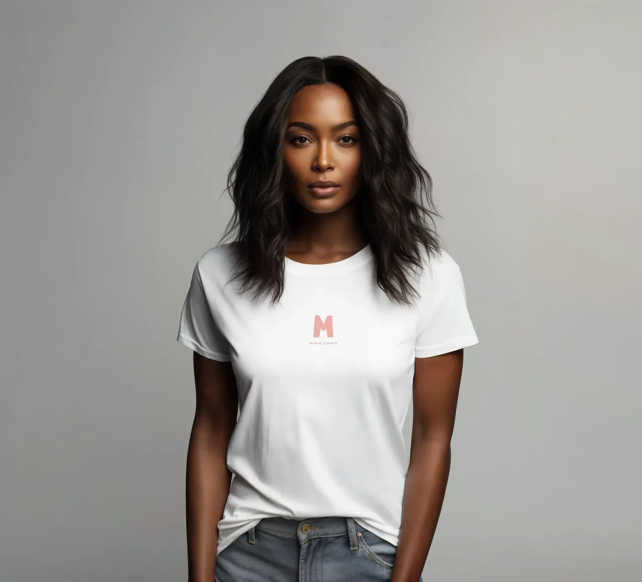 Solid Letters t-shirt da donna da Kartenliebe