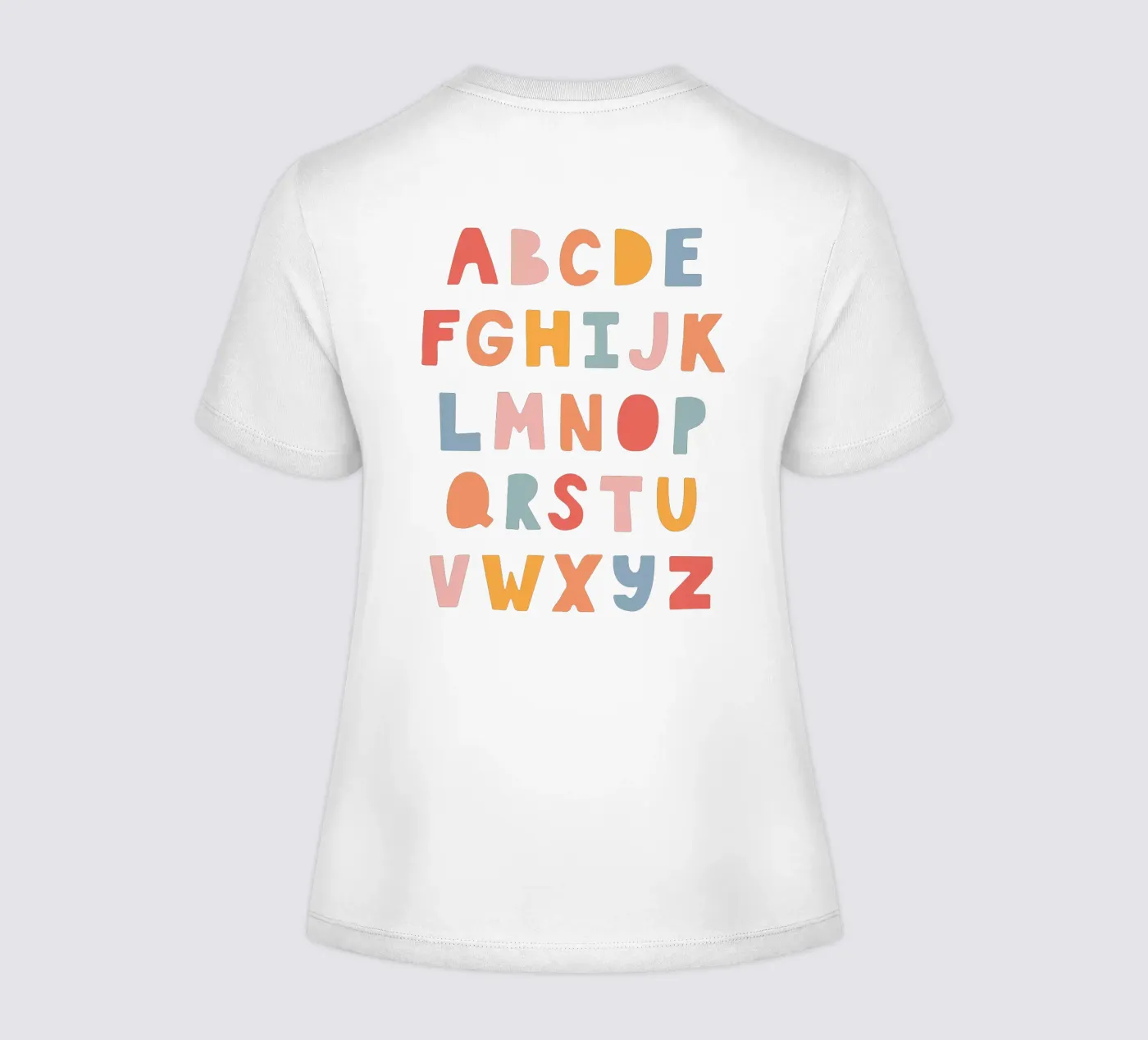 Solid Letters t-shirt da donna da Kartenliebe