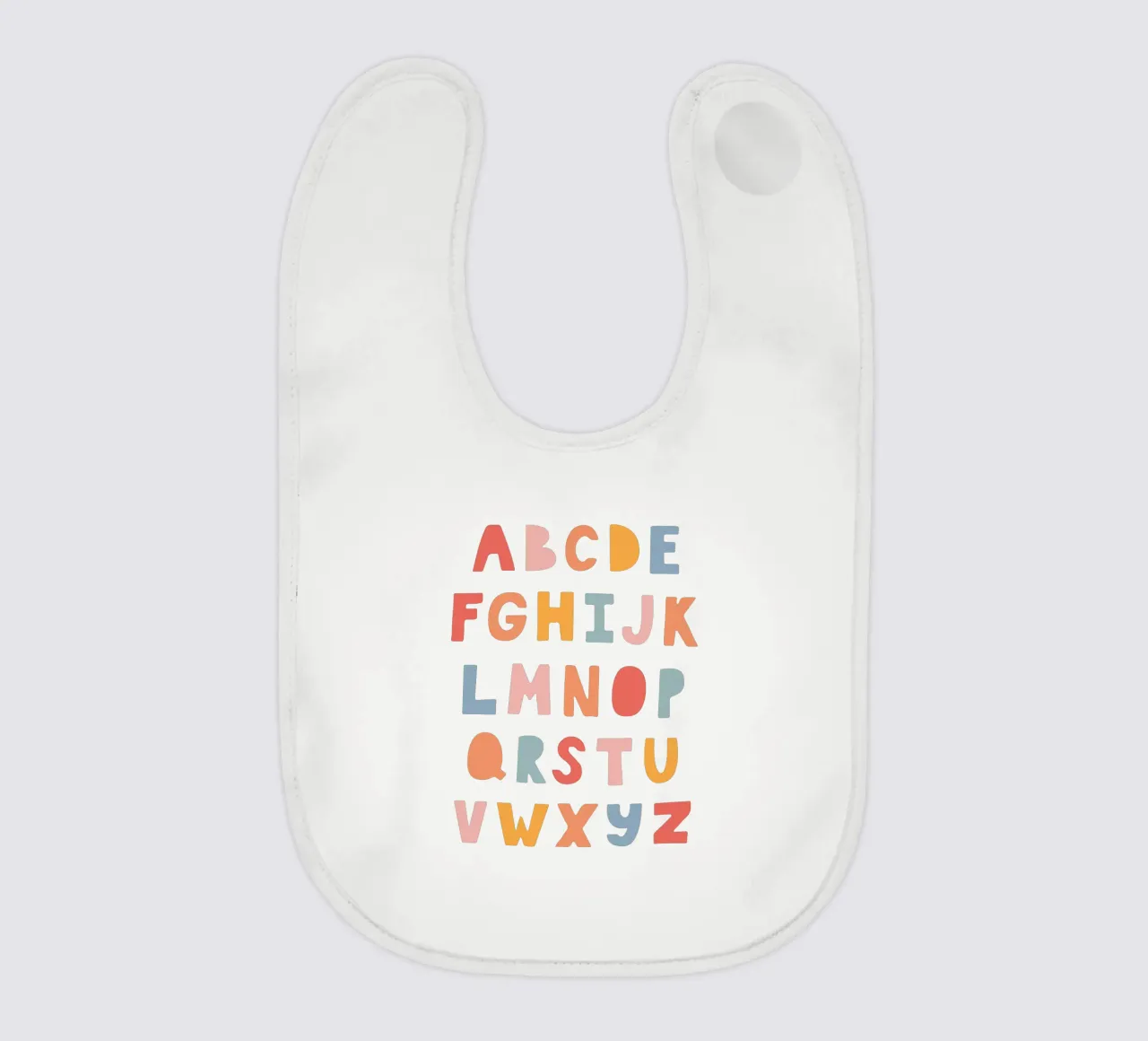 Solid Letters baby slabbetje van Kartenliebe