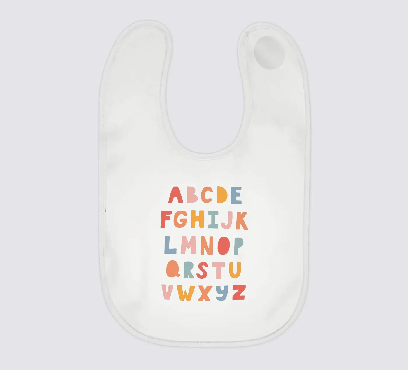 Solid Letters baby slabbetje van Kartenliebe