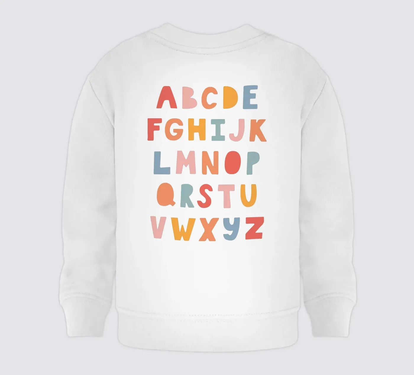 Solid Letters sweat pour bébé de Kartenliebe