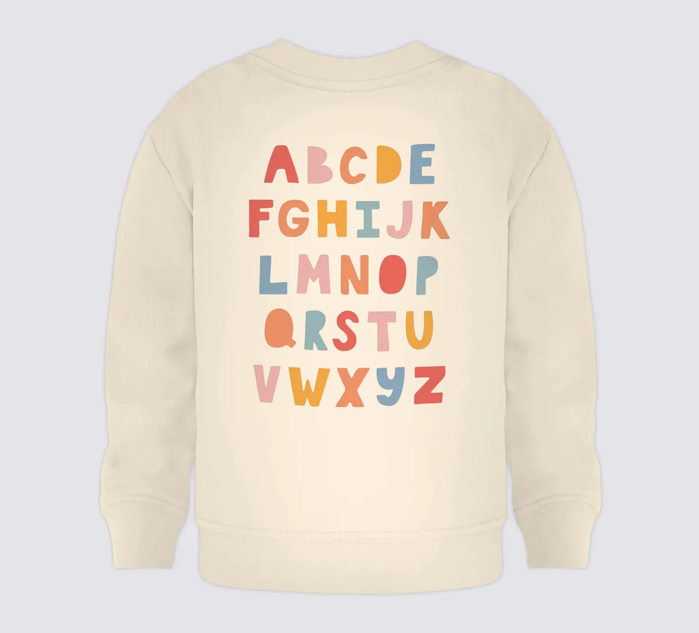 Solid Letters sweat pour bébé de Kartenliebe