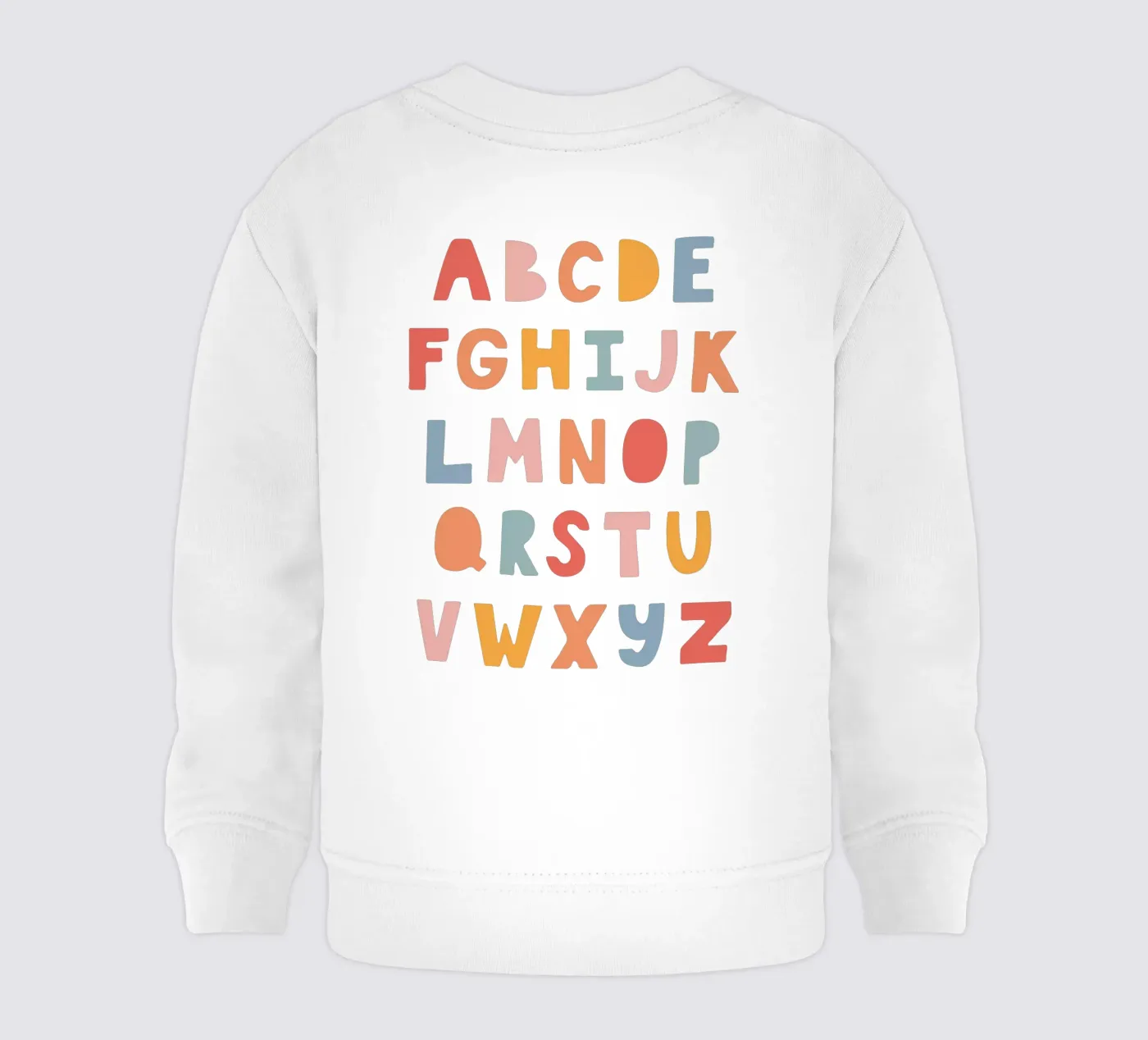 Solid Letters sweat pour bébé de Kartenliebe