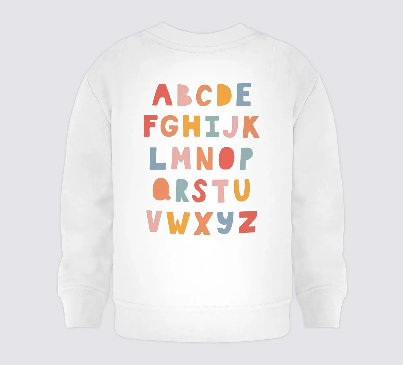 Solid Letters felpa neonato da Kartenliebe