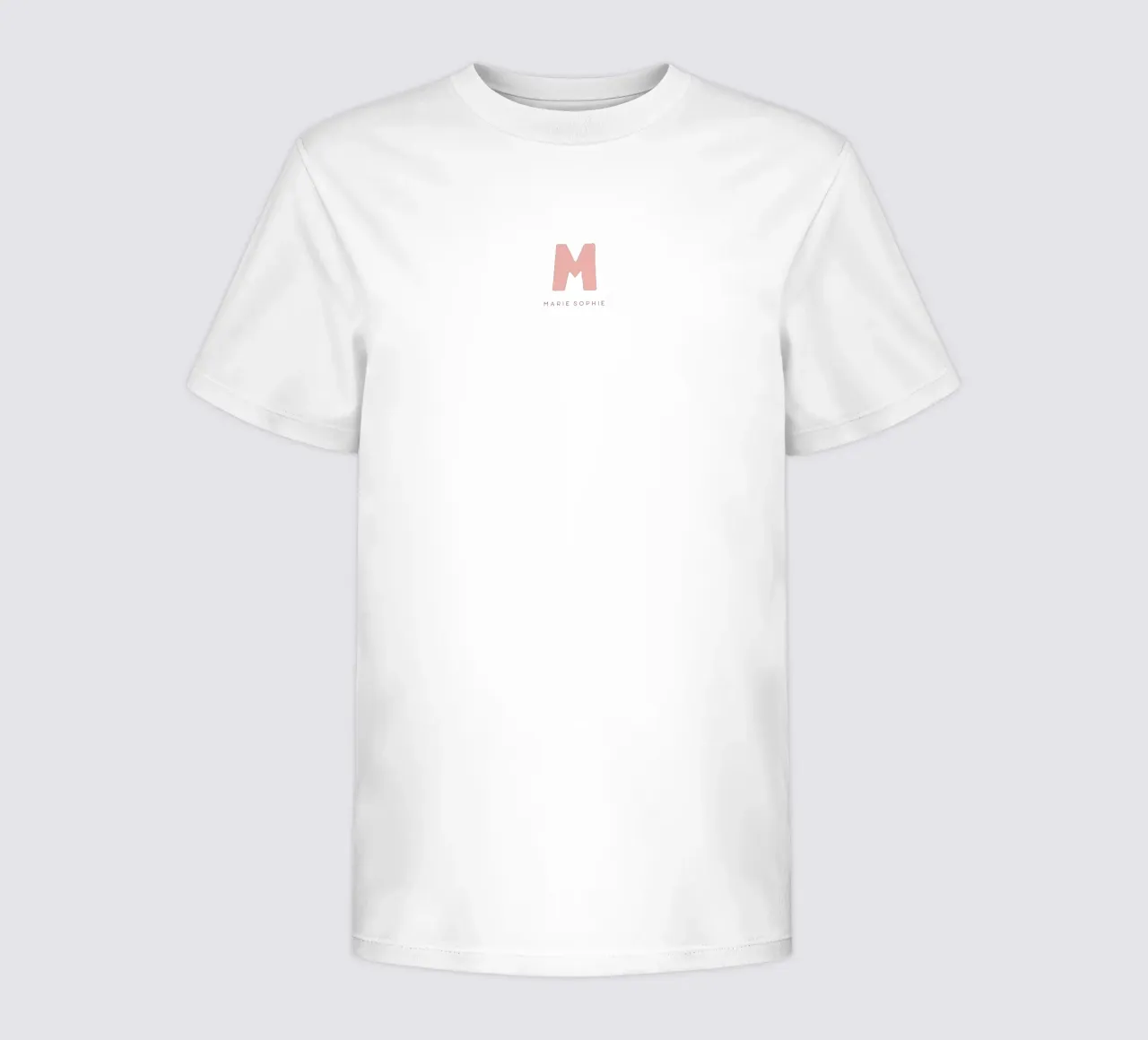 Solid Letters kinder t-shirt van Kartenliebe