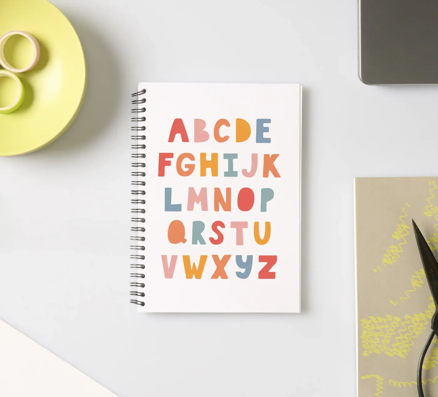 Solid Letters Ringbuch von Kartenliebe