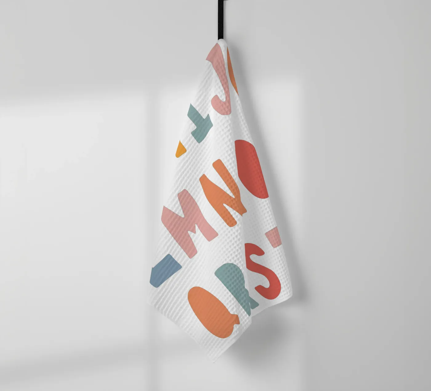 Solid Letters theedoek van Kartenliebe