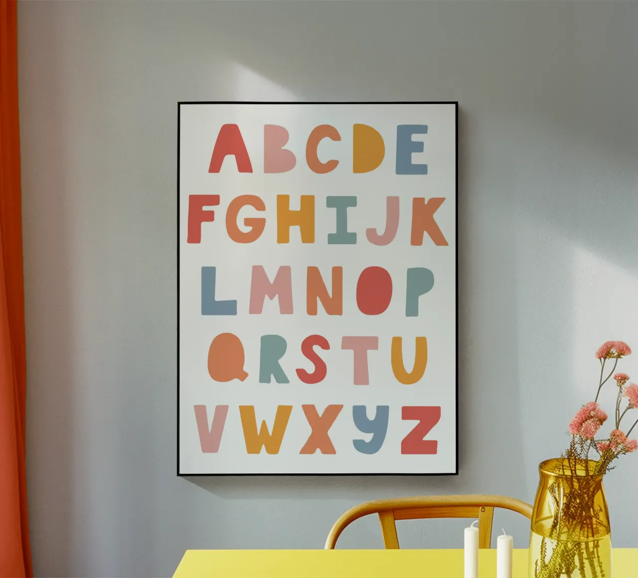 Solid Letters acryl van Kartenliebe