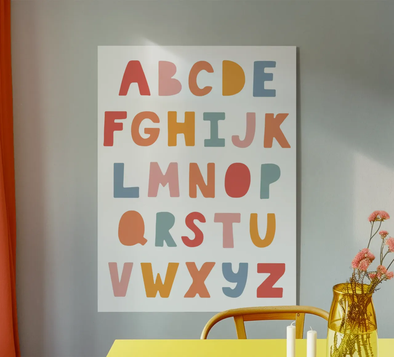 Solid Letters acryl van Kartenliebe