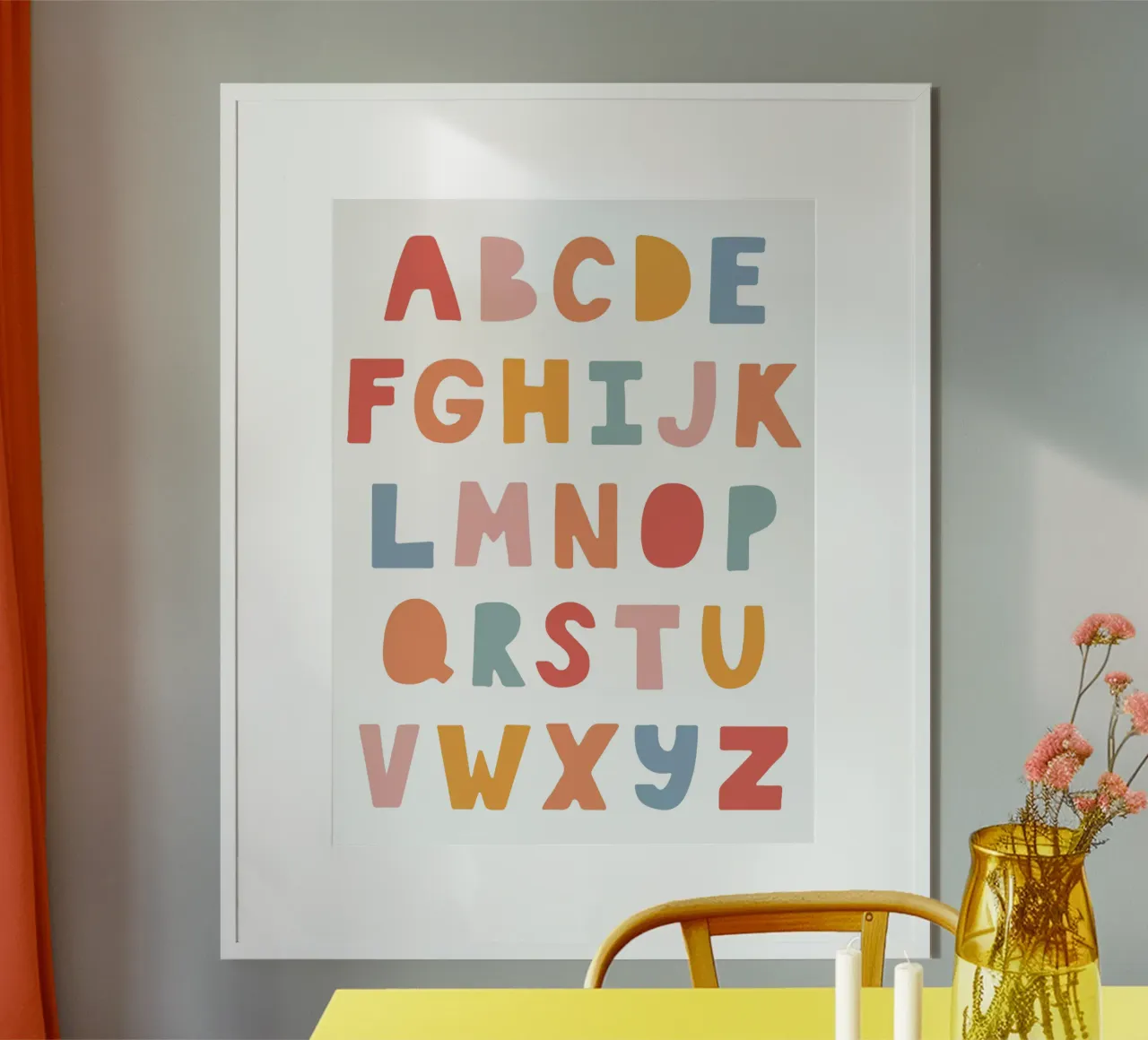 Solid Letters Poster von Kartenliebe