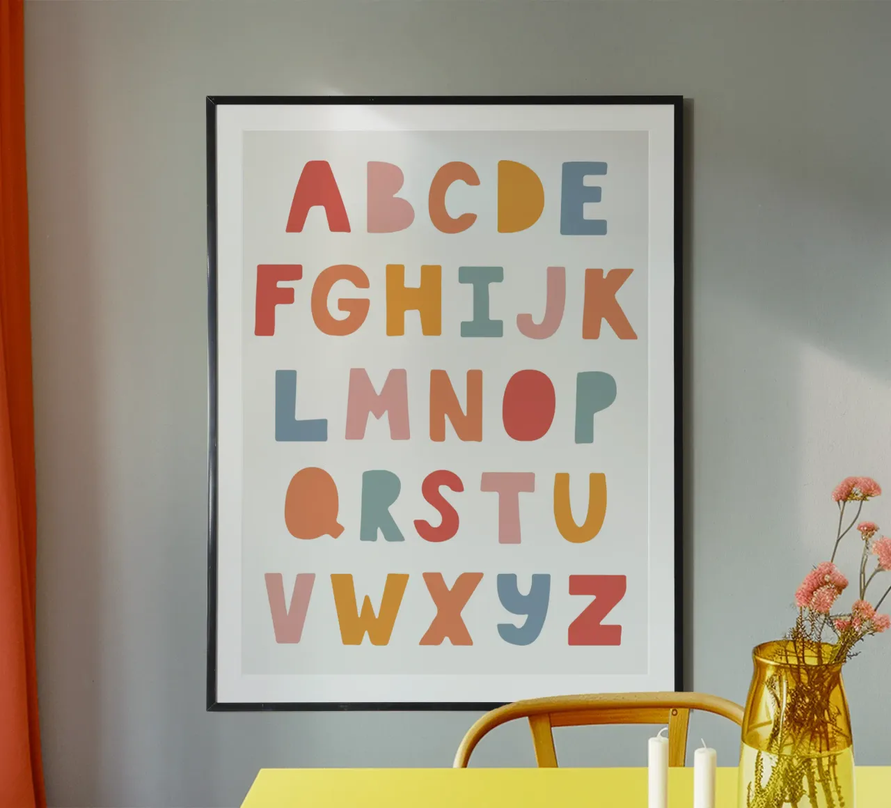 Solid Letters Poster von Kartenliebe