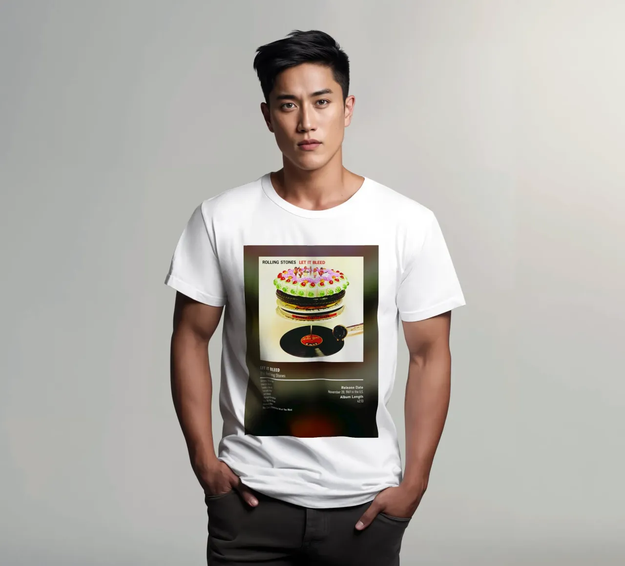 Let It Bleed (1969) by The Rolling Stones t-shirt da DGUnder