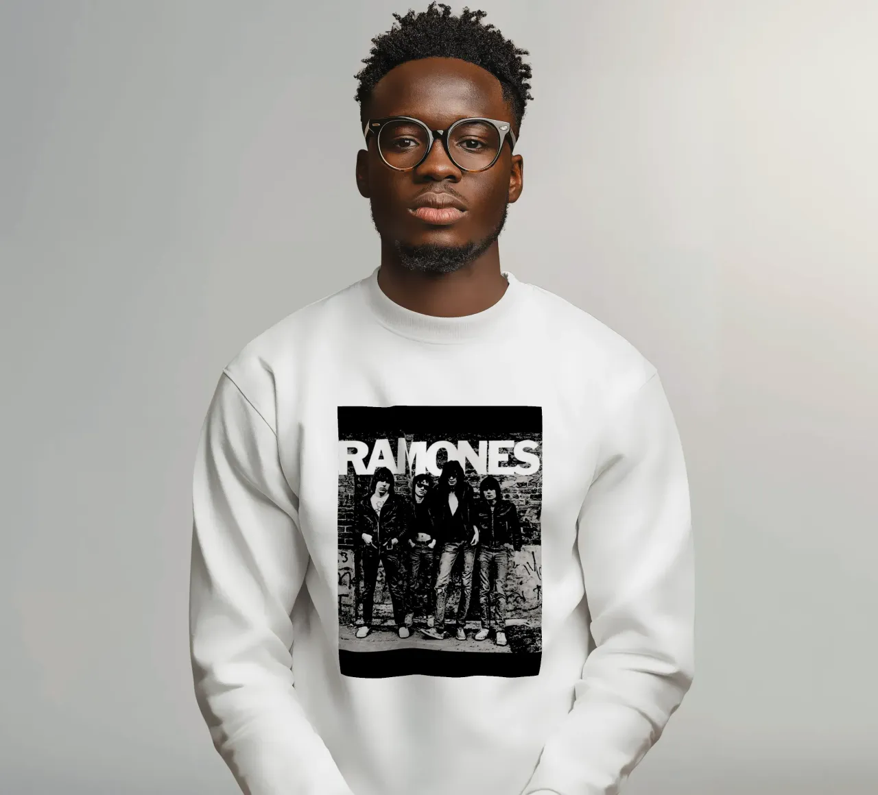 Ramones band music 4 Art sweatshirt by music soul