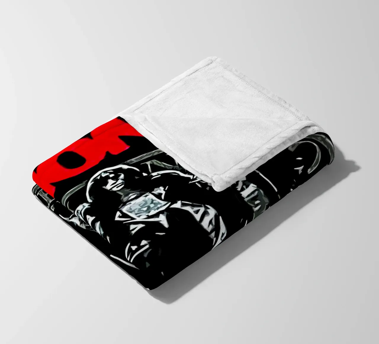 Ramones band music 3 Art fleece blanket by music soul