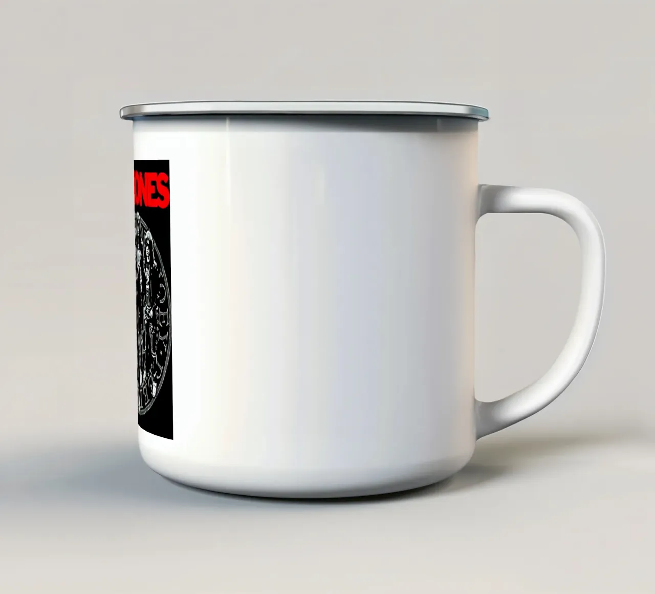 Groupe Ramones musique 3 Art mug en émail de music soul