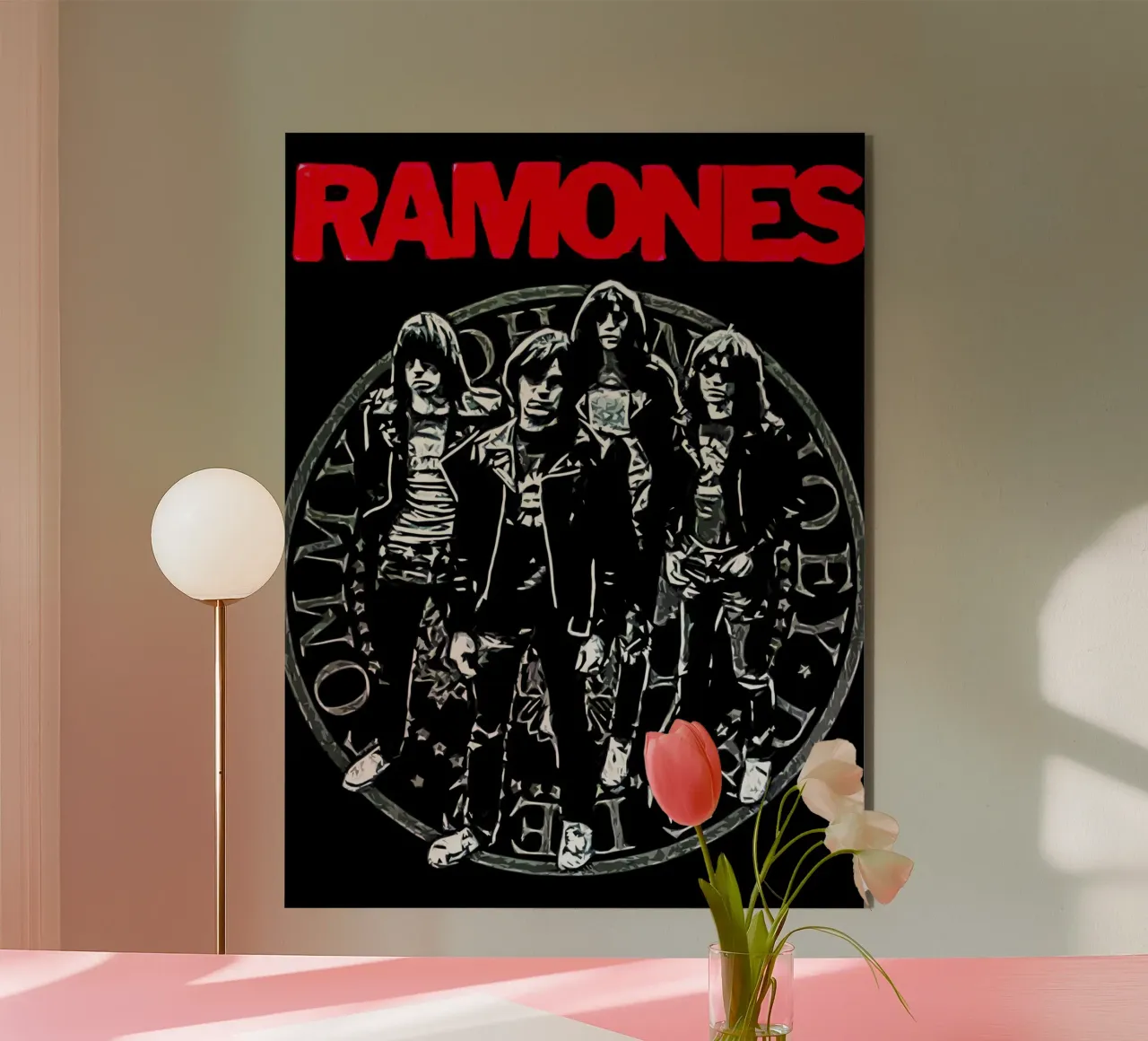 Ramones band music 3 Art alu-dibond by music soul