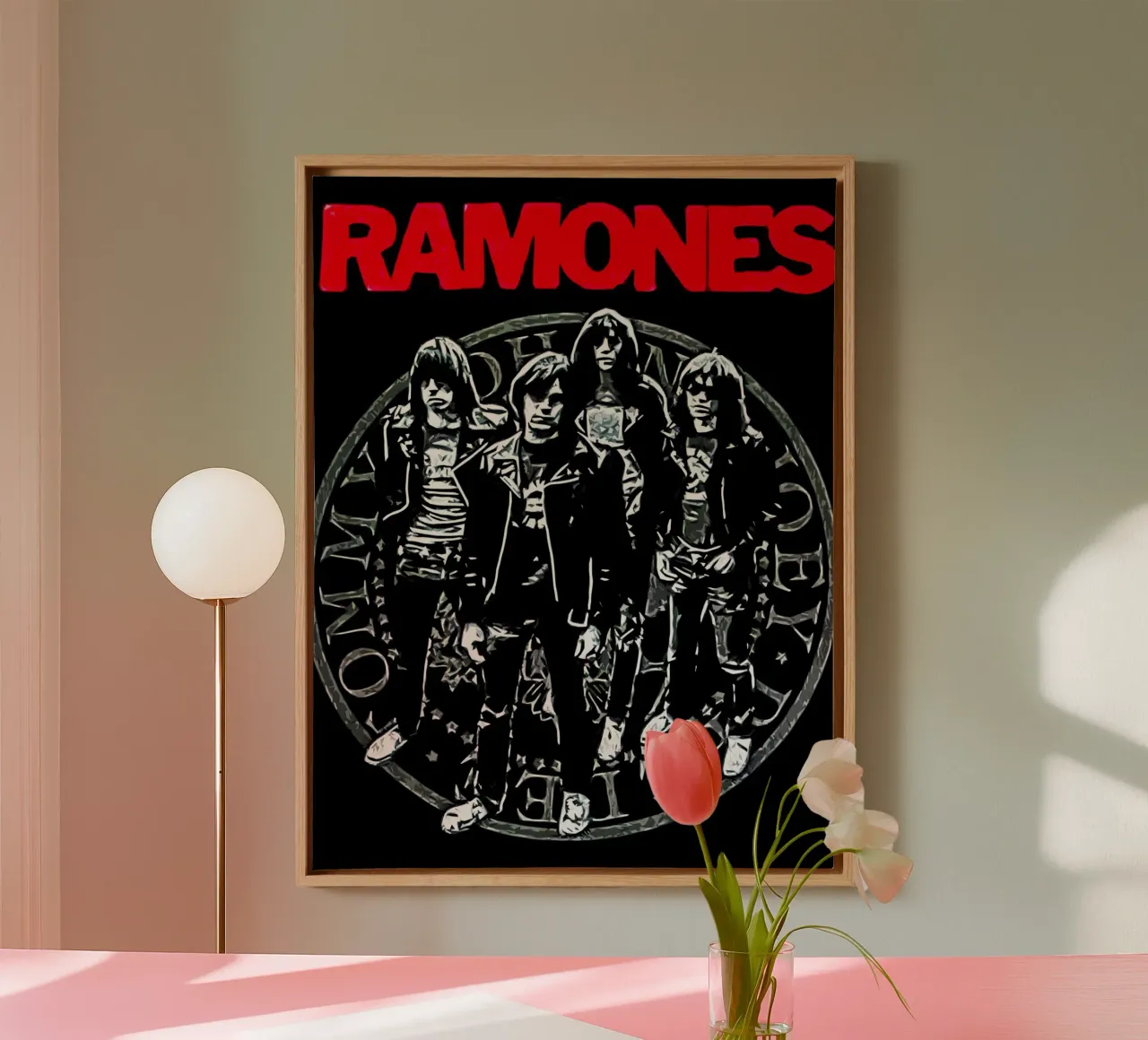 Ramones band music 3 Art canvas by music soul
