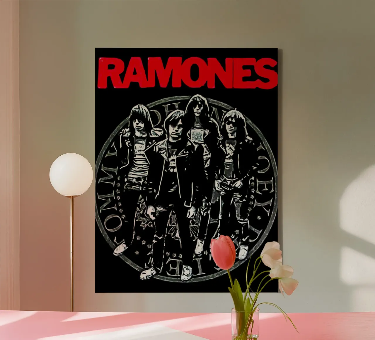 Ramones band music 3 Art canvas by music soul