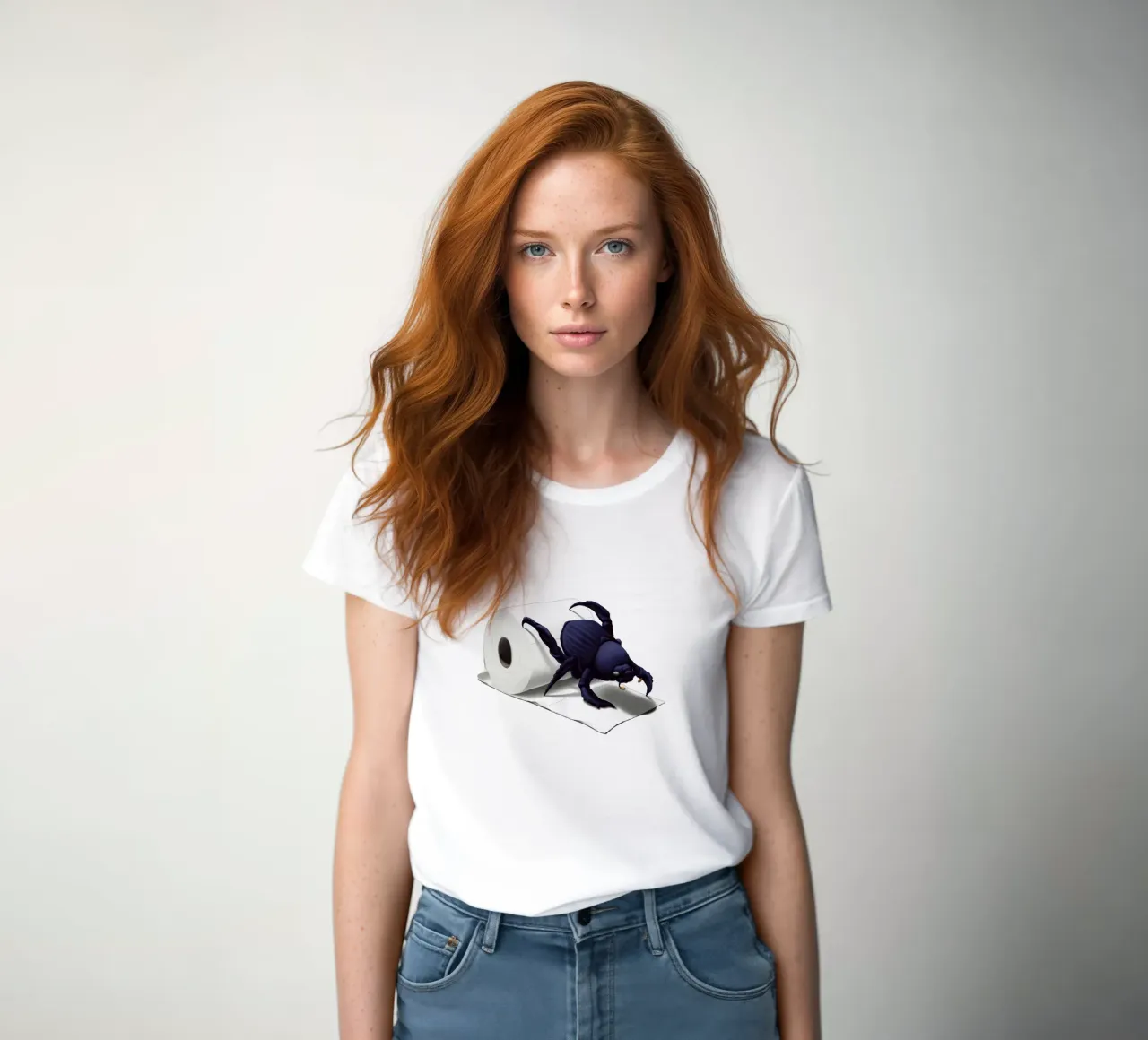 Shit happens (Coloured) t-shirt da donna da Rob Art | Illustration