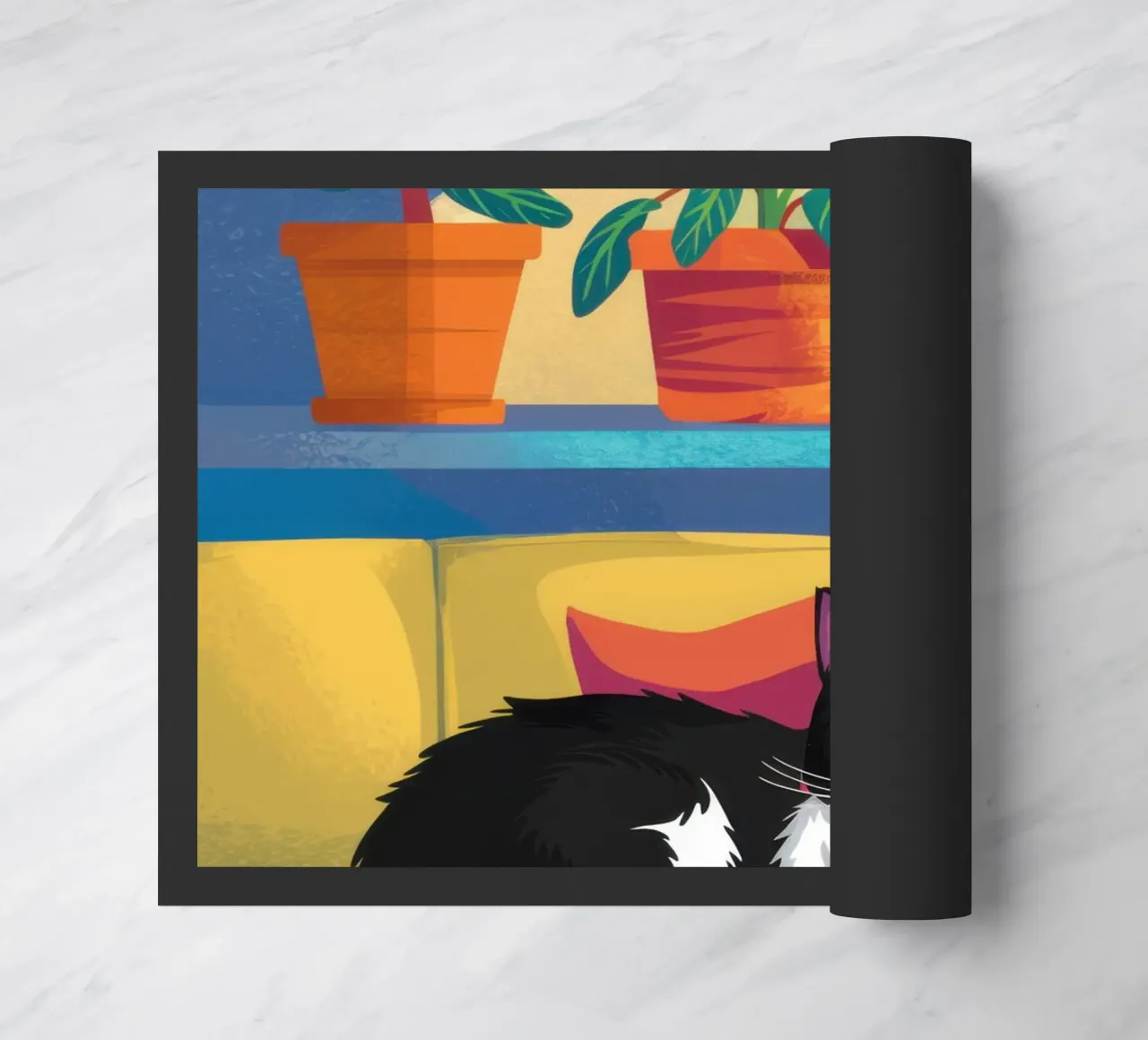 Divano Tuxedo Slumber zerbino da Dream Gesso