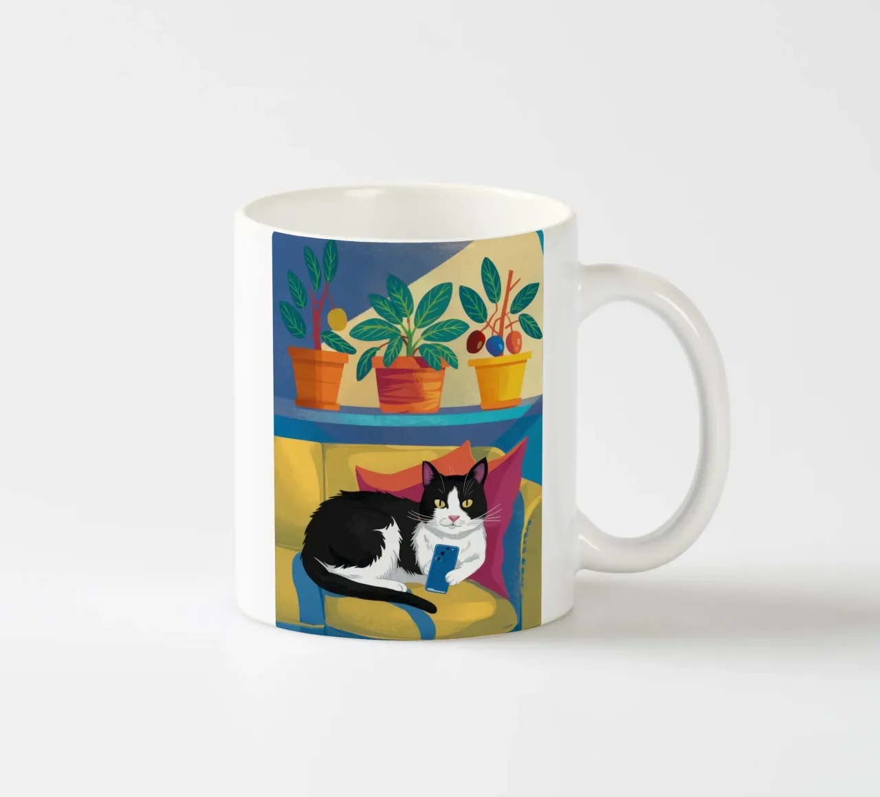 Divano Tuxedo Slumber tazza in ceramica da Dream Gesso