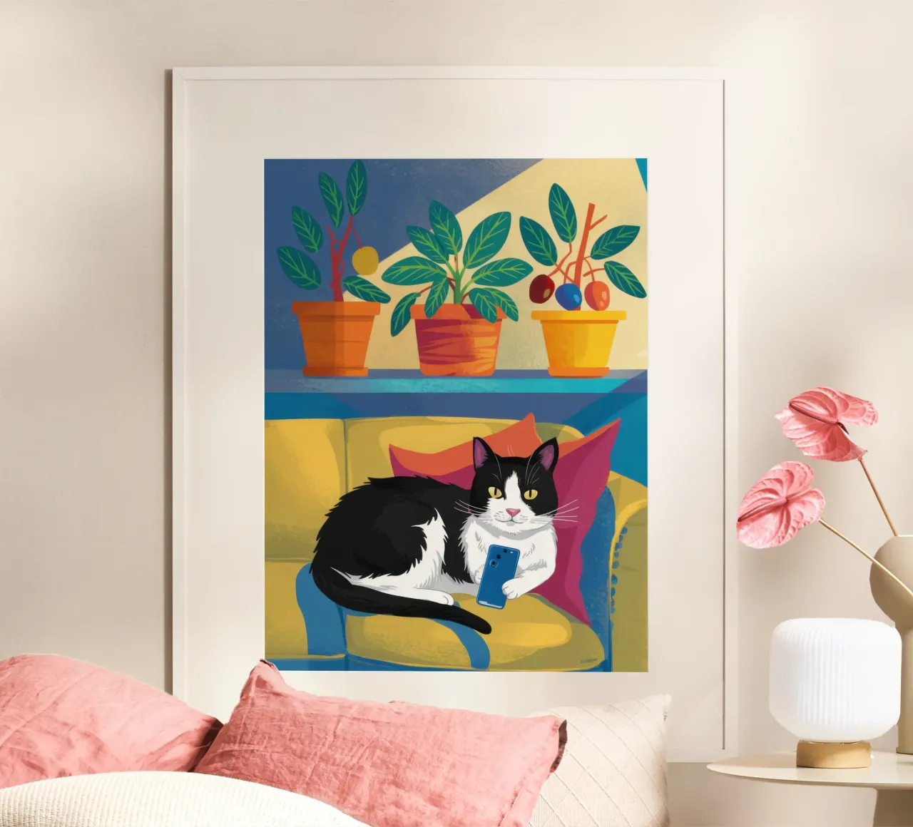 Divano Tuxedo Slumber carta hahnemühle da Dream Gesso