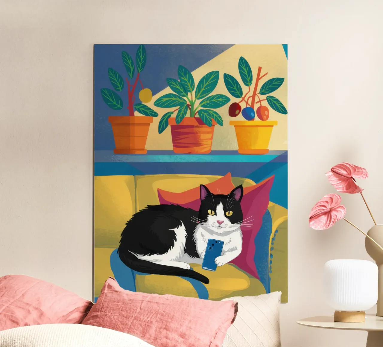 Divano Tuxedo Slumber carta hahnemühle da Dream Gesso