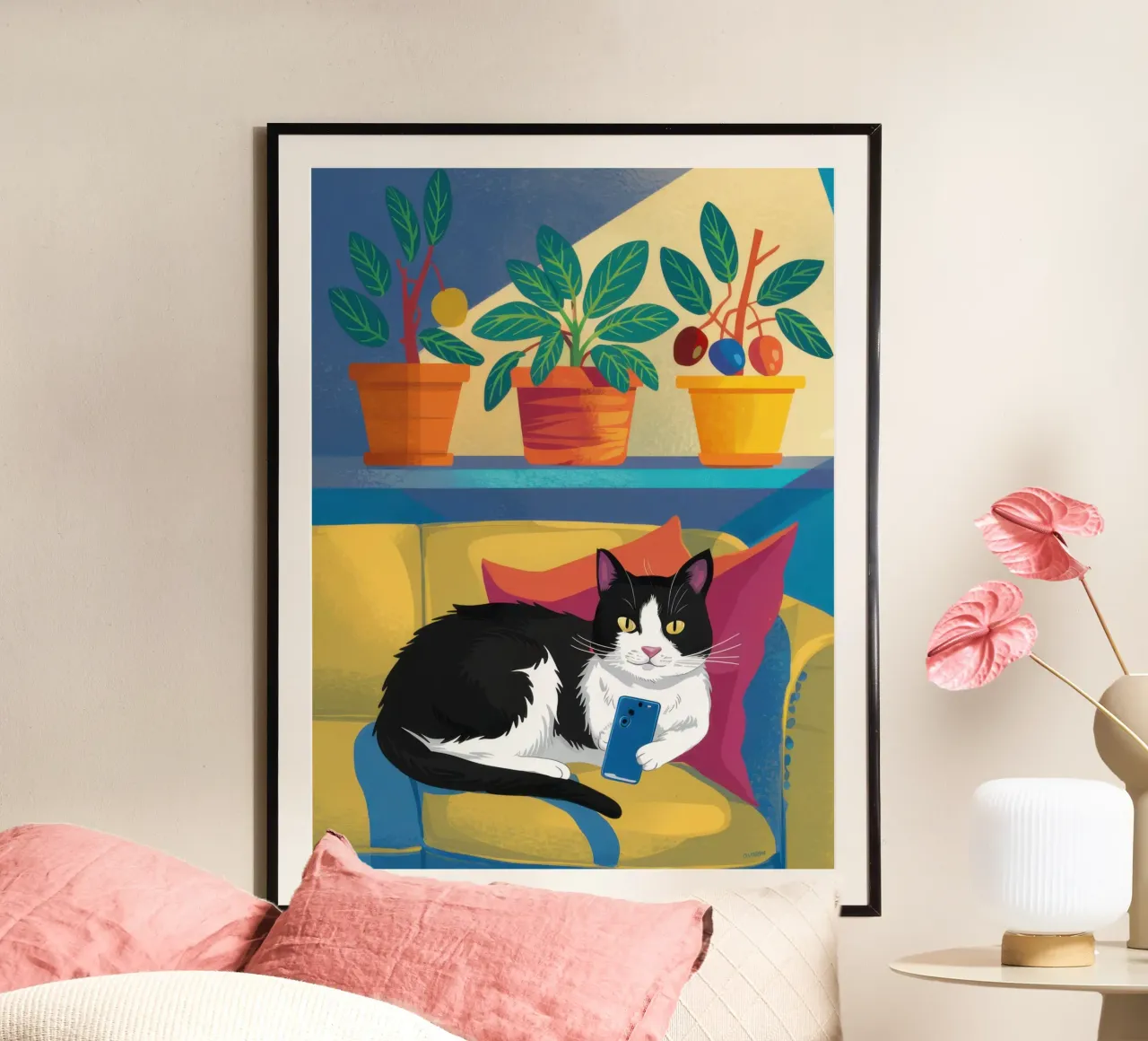 Divano Tuxedo Slumber carta hahnemühle da Dream Gesso