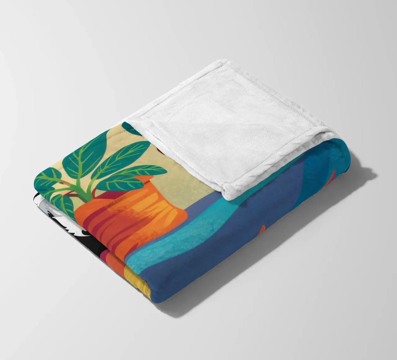 Divano Tuxedo Slumber coperta in pile da Dream Gesso