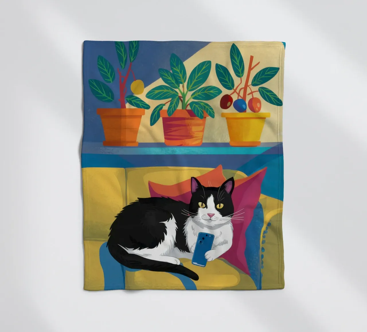 Divano Tuxedo Slumber coperta in pile da Dream Gesso