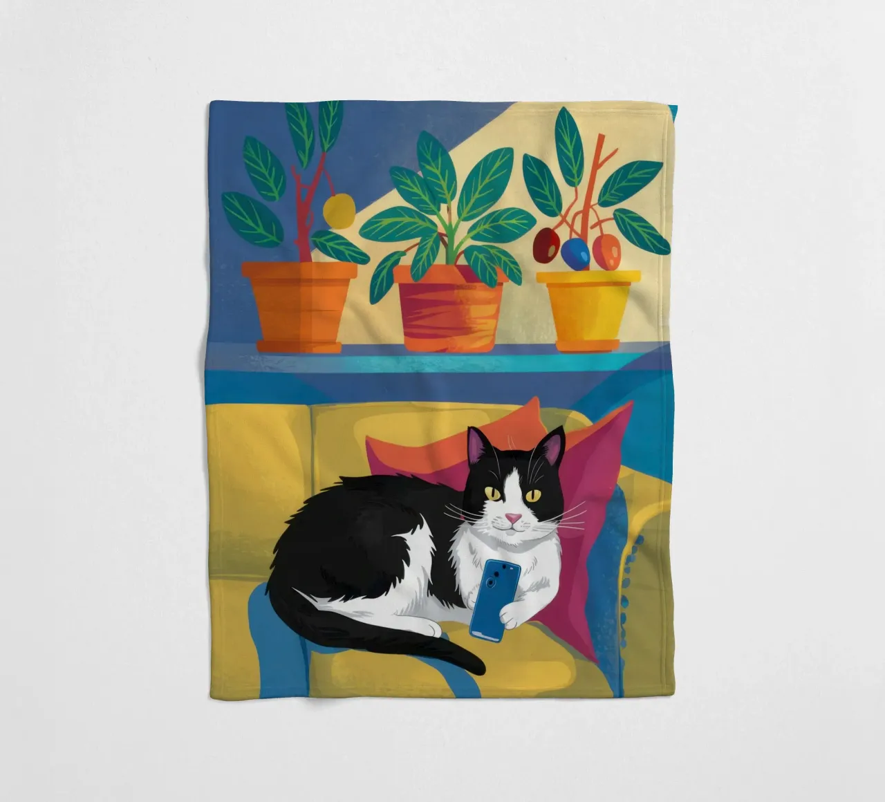 Divano Tuxedo Slumber coperta in pile da Dream Gesso