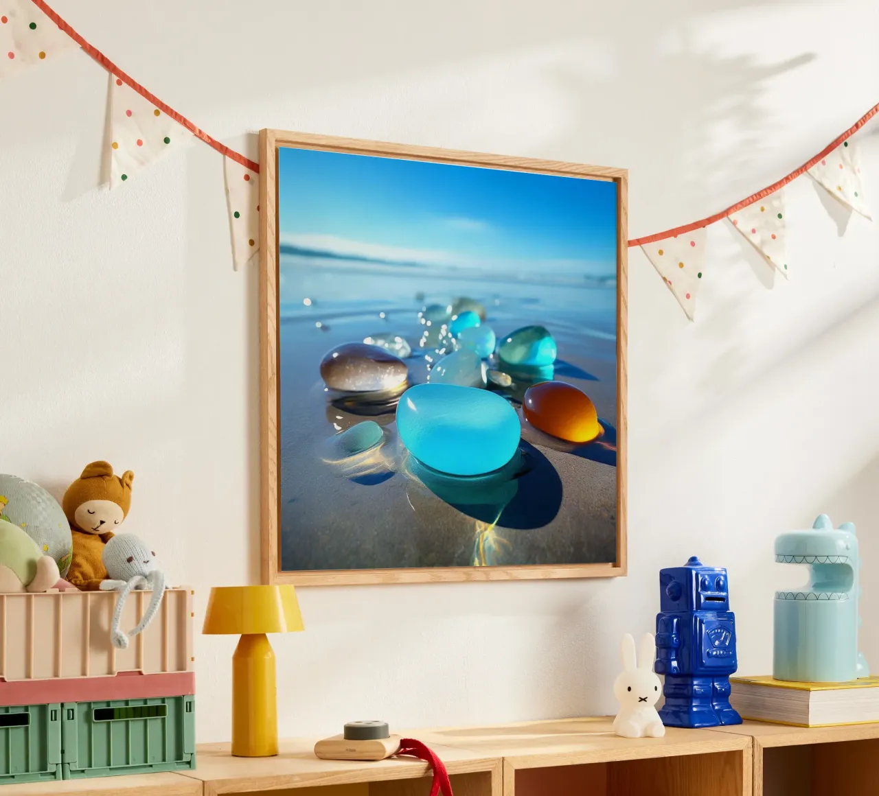 Sussurri dell'oceano plexiglass da PhotoVibe Decor