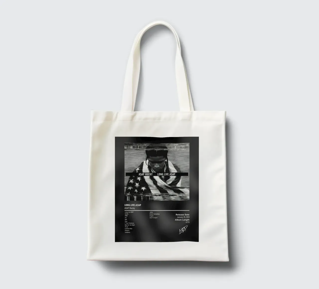 Long.Live.A$AP by A$AP Rocky borsa in juta da DGUnder
