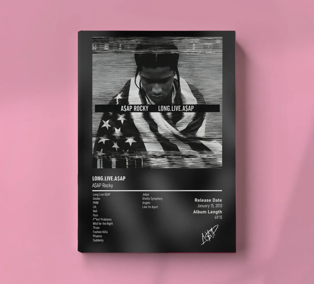 Long.Live.A$AP by A$AP Rocky notebook by DGUnder
