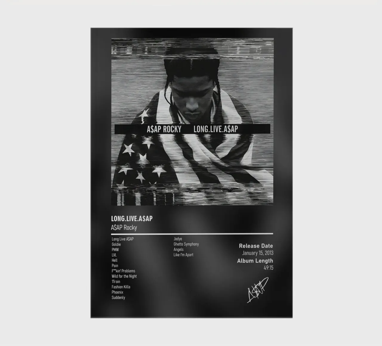 Long.Live.A$AP by A$AP Rocky notebook by DGUnder