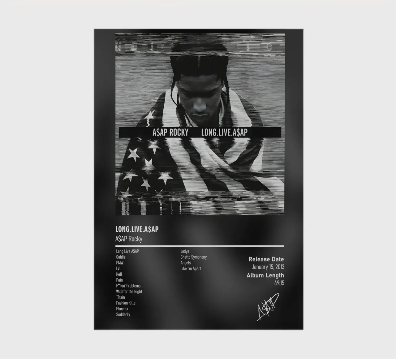 Long.Live.A$AP by A$AP Rocky notebook by DGUnder