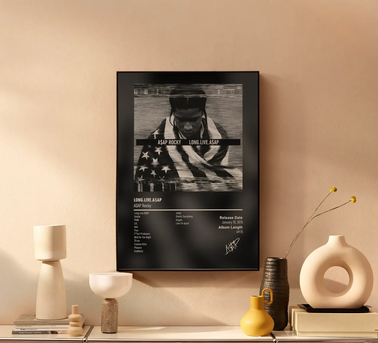 Long.Live.A$AP by A$AP Rocky plexiglass da DGUnder
