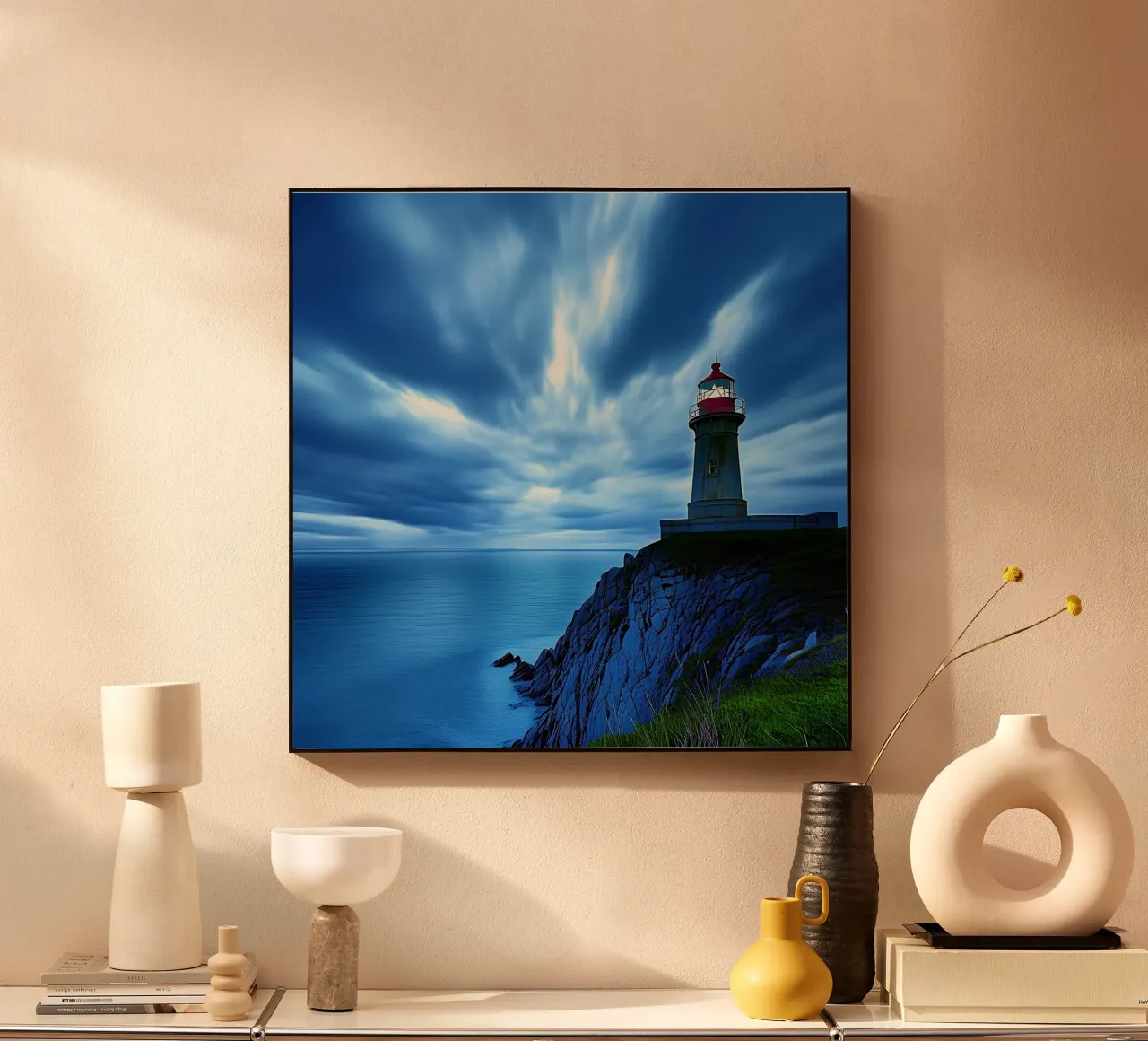 Sussurri dell'oceano alluminio dibond da PhotoVibe Decor