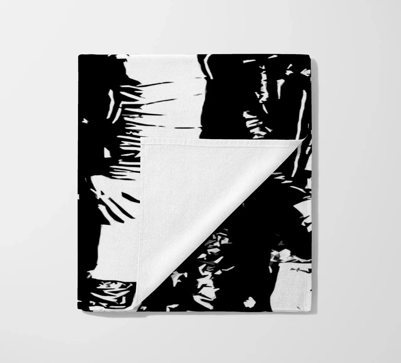 Ramones band music 6 Art beach towel by music soul