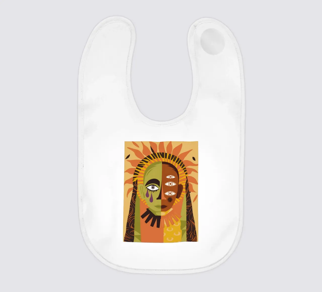 Sguardo solare onniveggente bavaglino da Dream Gesso