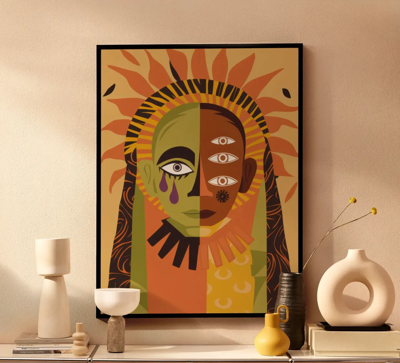 Sguardo solare onniveggente carta hahnemühle da Dream Gesso