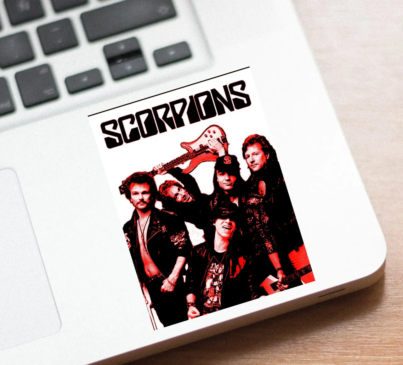 Scorpions band musica 4 Art adesivo da music soul