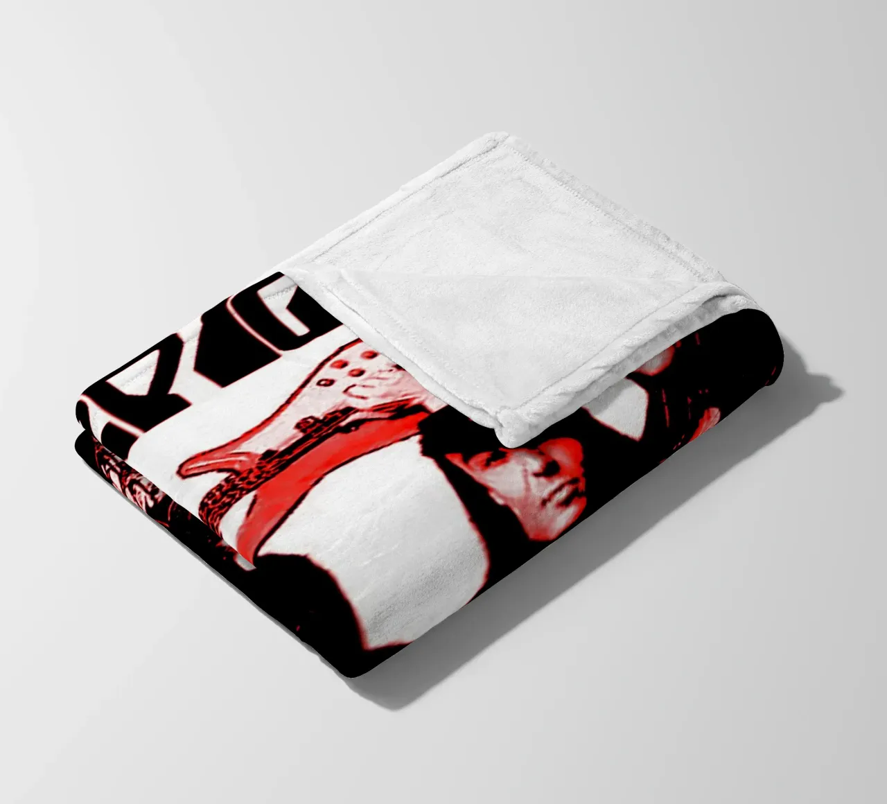 Scorpions band music 4 Art fleece blanket by music soul