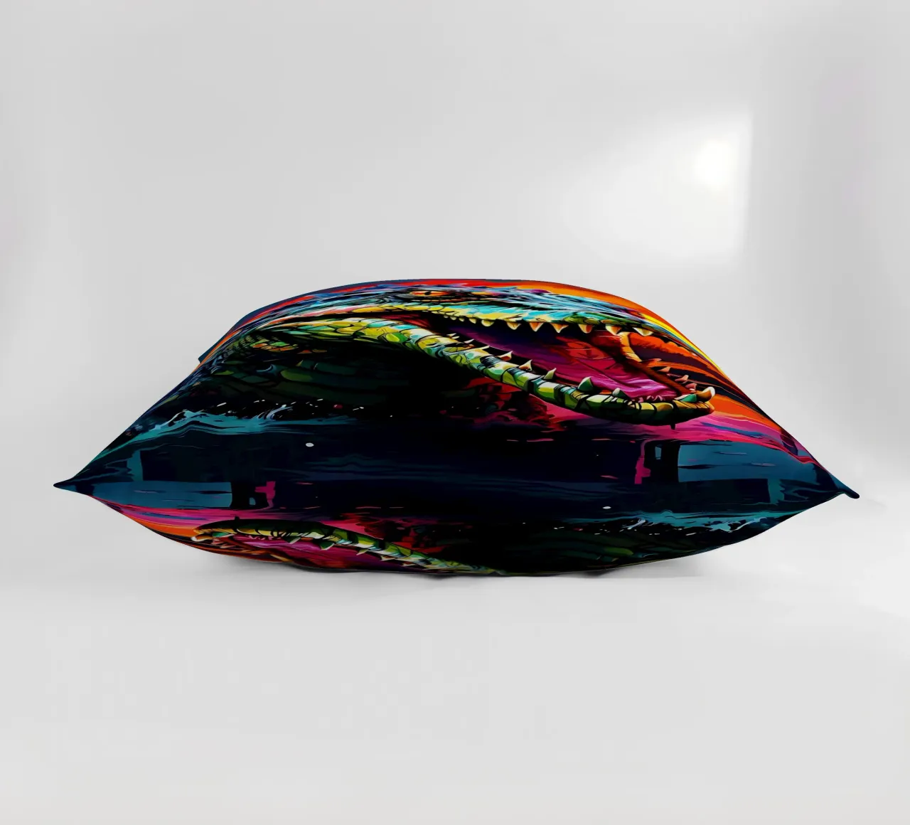 Stile_coccodrillo_J_1 cuscino da Tierisch bunt by LK